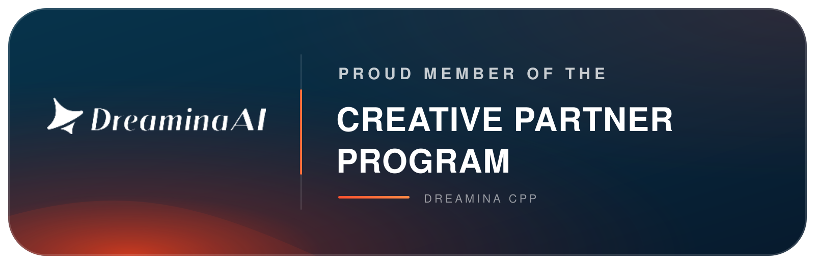 Proud member of the Dreamina Creative Partner Program